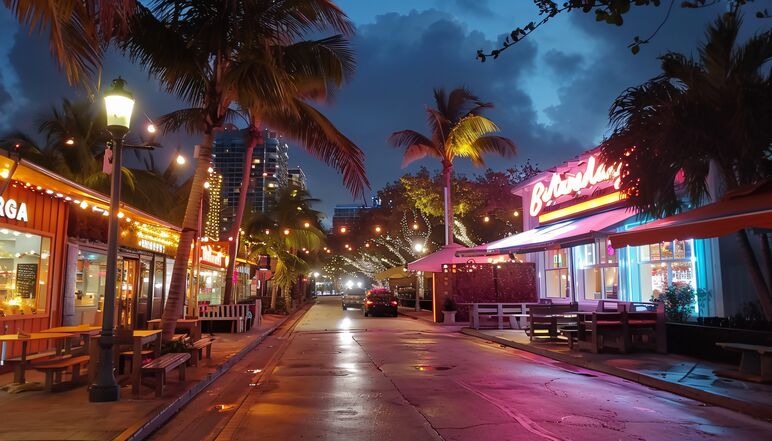 Caribbean night